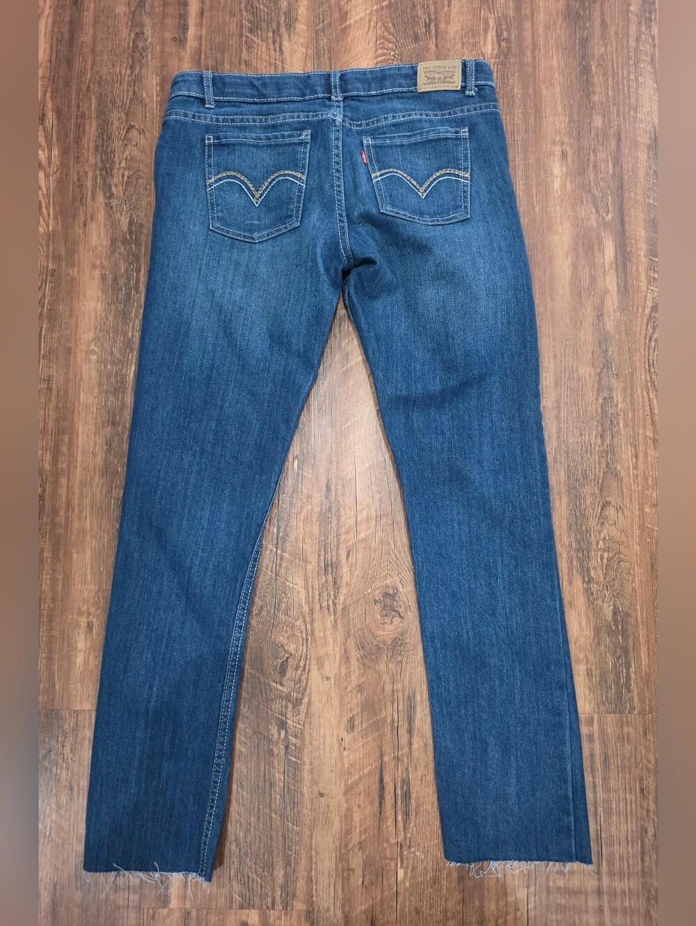 Levi's Kids Dark Blue Slim Jeans
